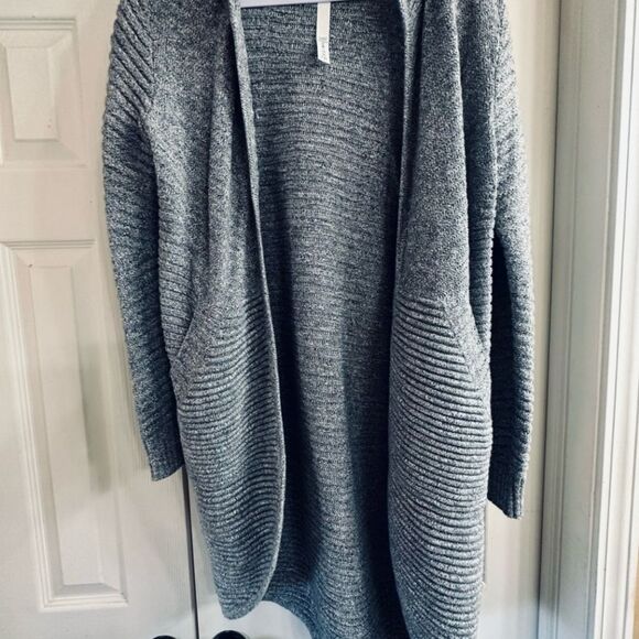 Lululemon As Promised Cardigan Heathered Speckled Black Style W3CQ7S Siz… - Picture 1 of 14